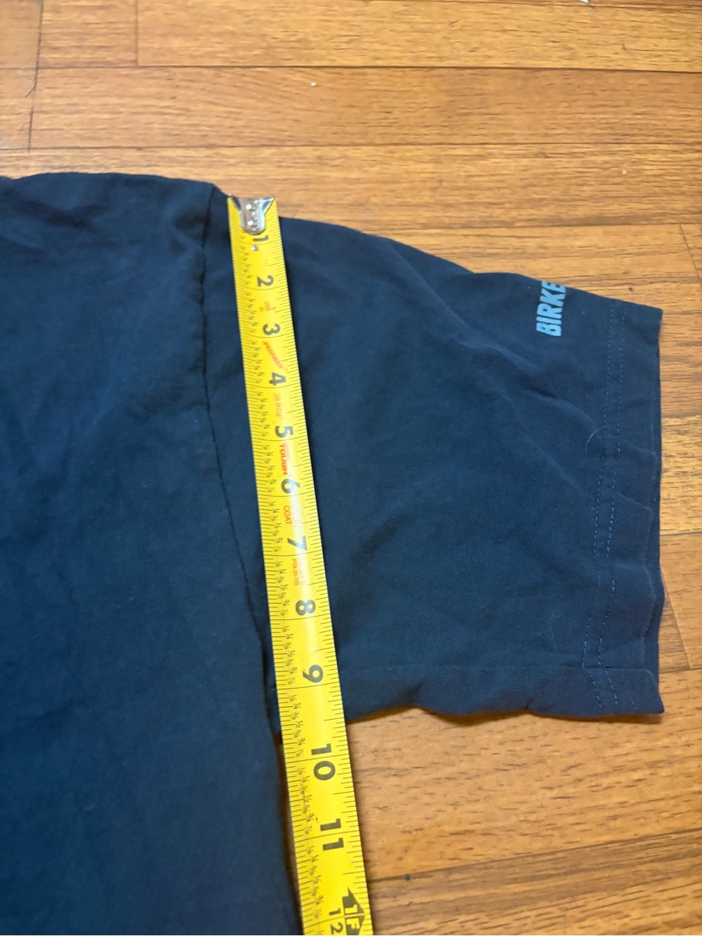 Birkenstock Navy Graphic Tee with Sneaker Icons - Picture 4 of 6